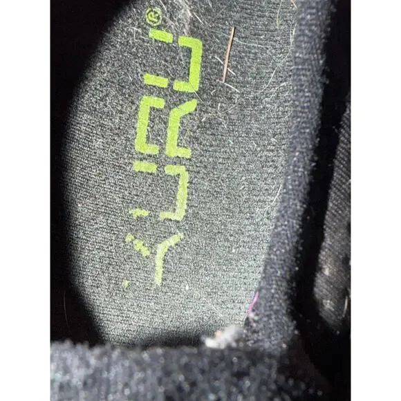 KURU Footwear ATOM Women's 8.5 Athletic Sneakers Black Mesh Lace-Up Running - Picture 6 of 8